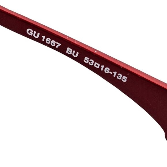 GUESS Women's Eyeglass GU1667 BU 53-16-135 Ornate Fuscia FRAMES ONLY - Picture 7 of 9